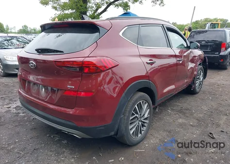 2020 Hyundai Tucson Ultimate из США, поврежденный, VIN KM8J3CAL4LU167900